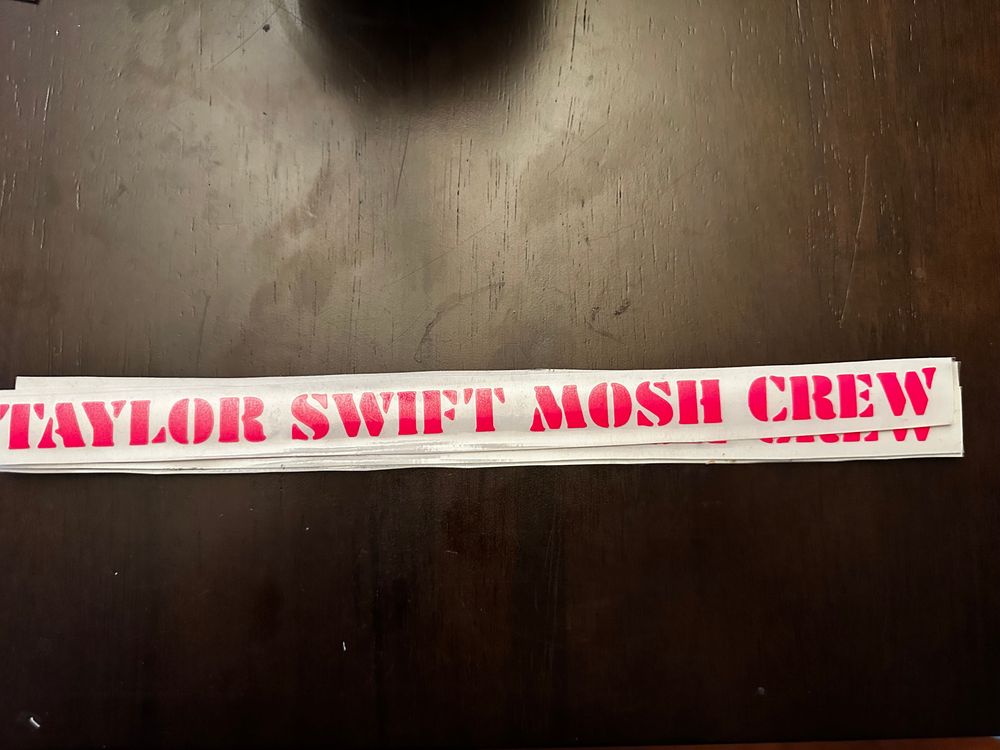 Mosh Crew car decal
